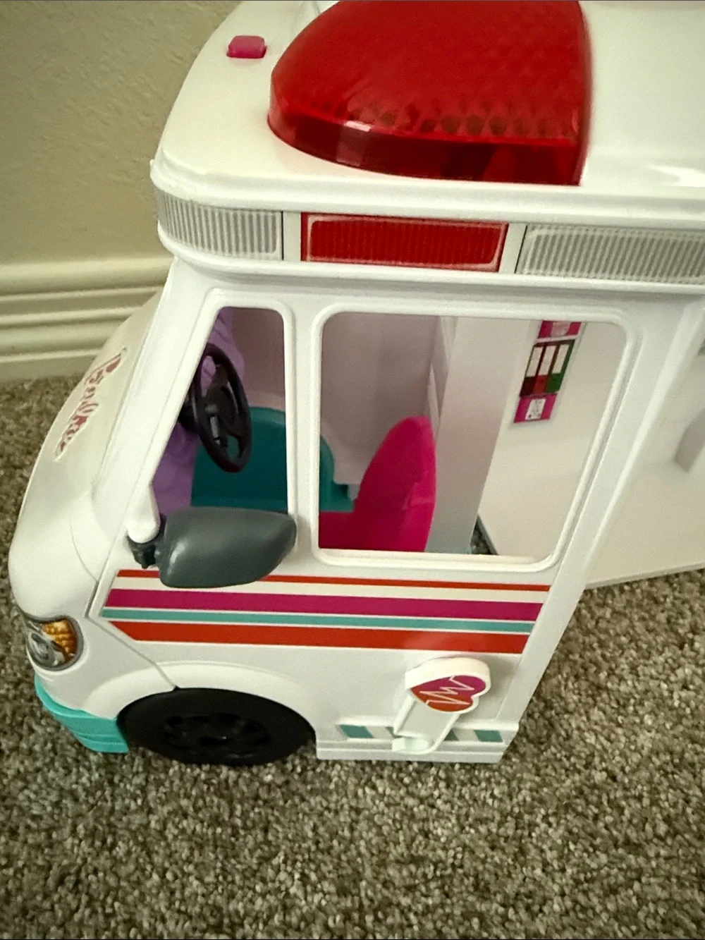 Mattel Barbie Transforming Ambulance and Care Clinic Playset model HKT79